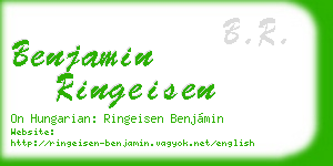 benjamin ringeisen business card